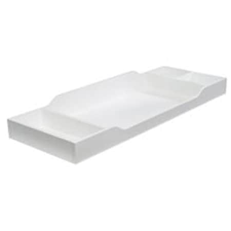 Sorelle Furniture Sorelle Topper for Double Dresser, White 0199-WH